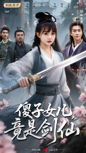 傻子女儿竟是剑仙（50集）短剧全集免费看