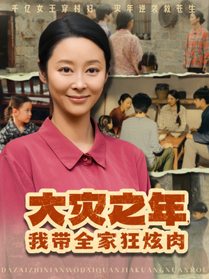 大灾之年，我带全家狂炫肉（80集）超好看古装短剧