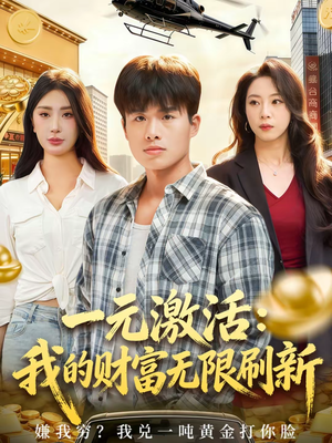 一元激活：我的财富无限刷新（80集）河马免费短剧