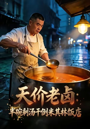 天价老卤：半碗剩汤干倒米其林饭店（34集）精彩好看的短剧