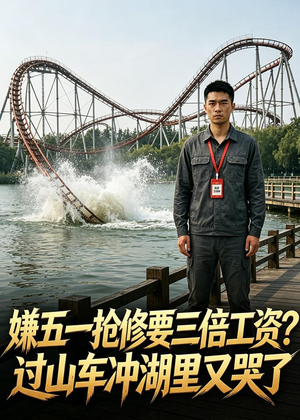 嫌五一抢修要三倍工资？过山车冲湖里又哭了（33集）女主谁演的