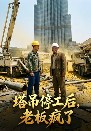 塔吊停工后老板疯了（52集）超火热门短剧