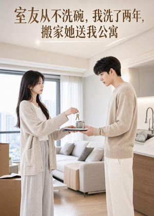 室友从不洗碗，我洗了两年，搬家她送我公寓（47集）新短剧推荐