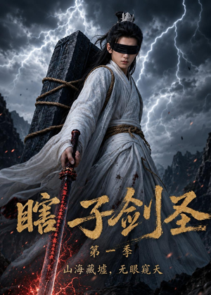 瞎子剑圣第一季，山海藏墟，无眼窥天（148集）战神短剧推荐